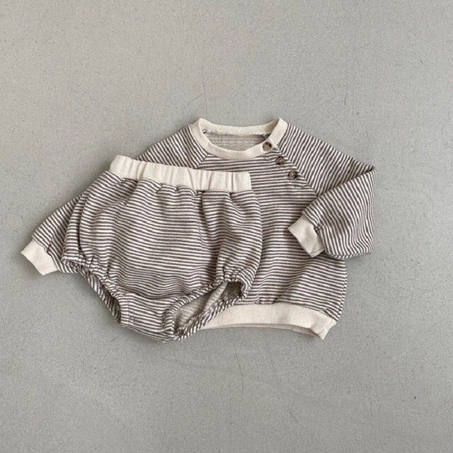 Striped Bloomer Set