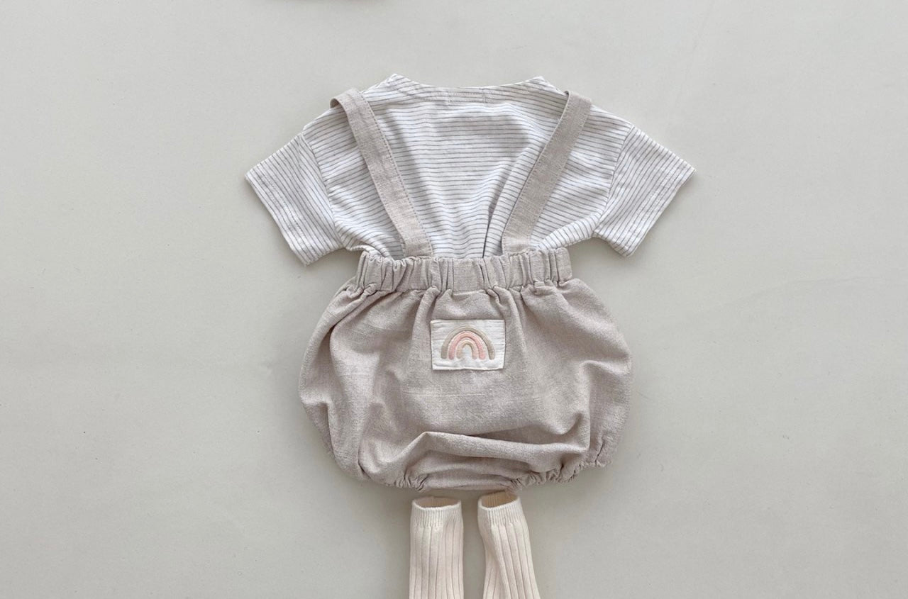 Bloomer overall 2 piece set