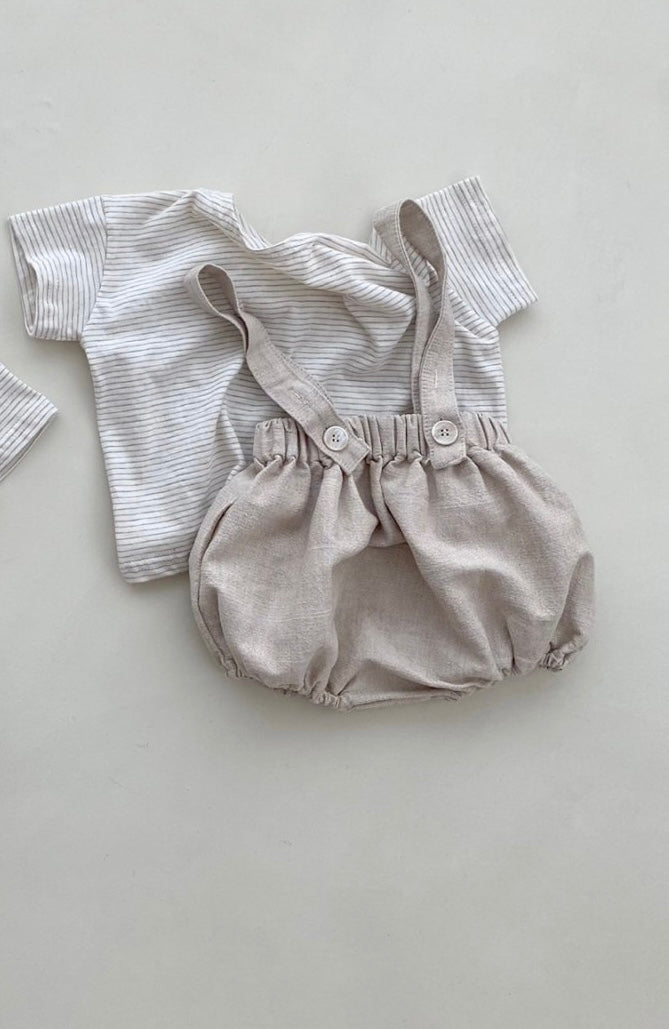 Bloomer overall 2 piece set